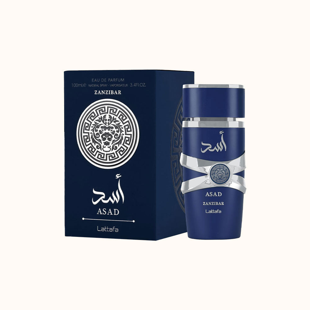 Lattafa Asad Zanzibar 3.4 oz / 100 ml Eau de Parfum Spray for Men